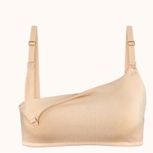 Lively Nursing Bralette Bra Toasted Almond Maternity Size S NWT